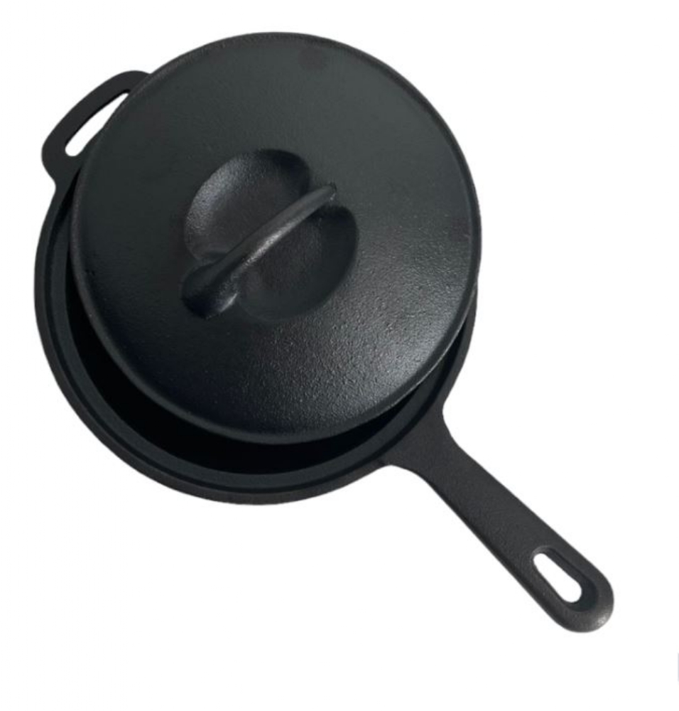 bq cast iron saus pan 8 inch