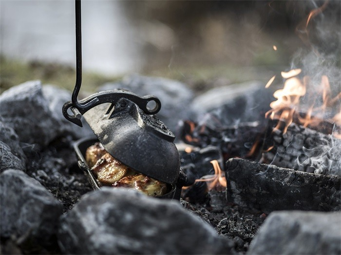 Aardappel Oven Gietijzer Petromax