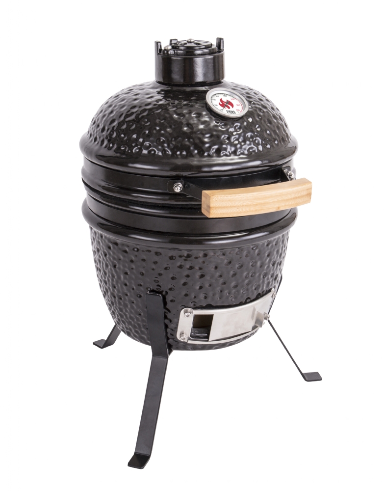 Grillchef Mini Kamado 12 inch houtskool zwart