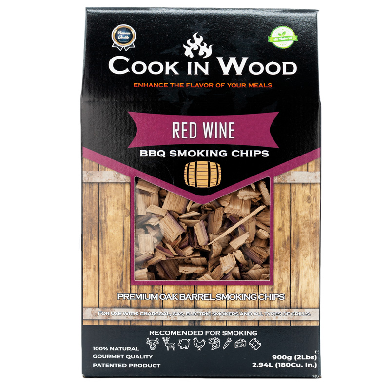 Red Wine Oak Barrel Wood Chips 