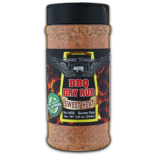 Croix Valley Sweet Heat Dry Rub 335 gr