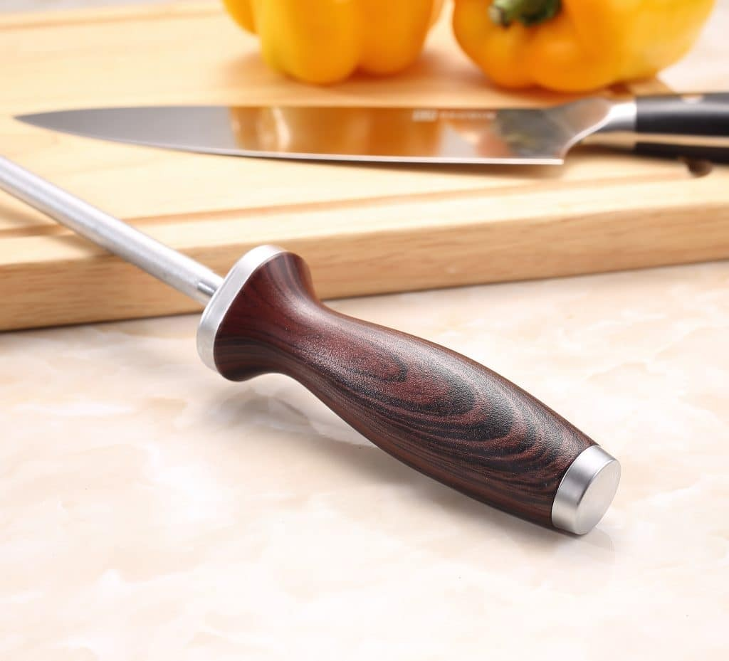 Premium Aanzetstaal Damascusstaal VG10 Paudin