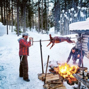 Winter BBQ Smokey Goodness 