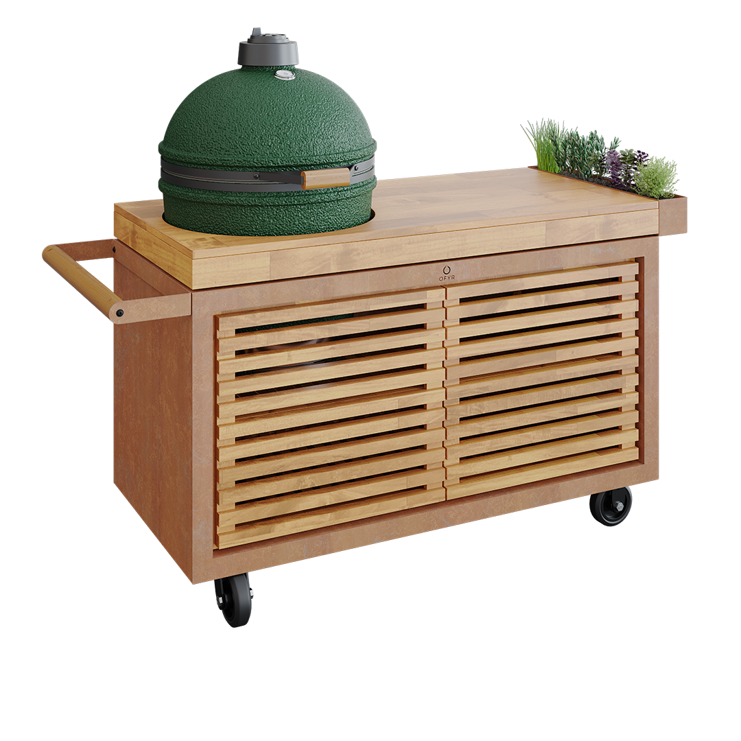 OFYR Storage Insert PRO met 2 deuren Teak Hout Large