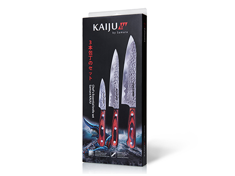 Samura Kaiju Chef's Essential Messenset 3-Delig