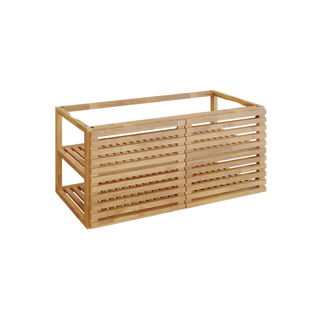 OFYR Storage Insert PRO met 2 deuren Teak Hout Large