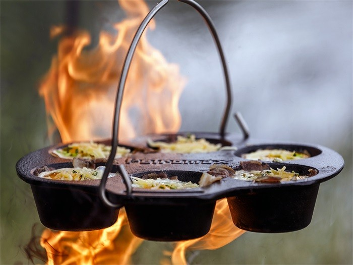 Muffinvorm gietijzer Petromax