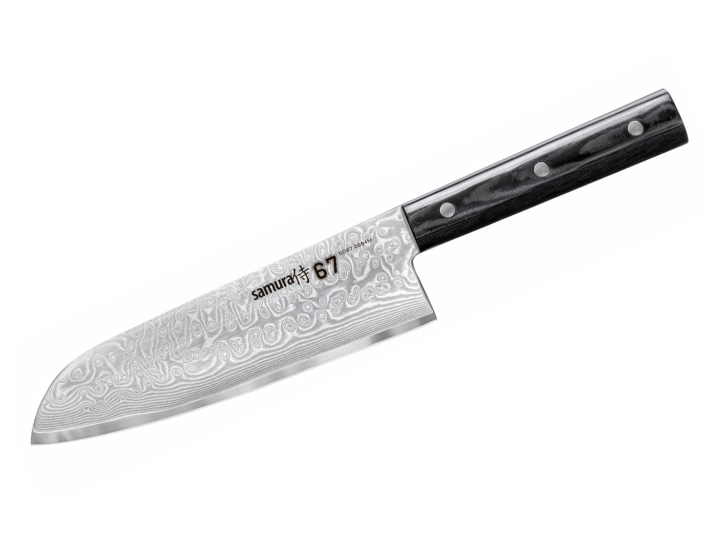 Samura Damascus Santoku Knife