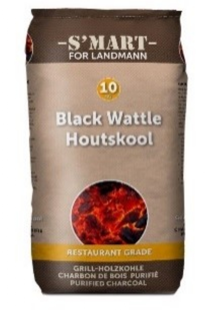 S'MART for landmann 10kg houtskool Black Wattle horeca kwaliteit