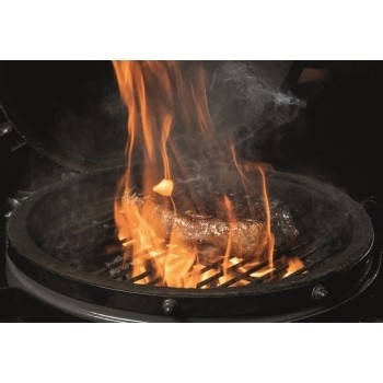 Landmann Kamado houtskool 18 inch grijs met tafel